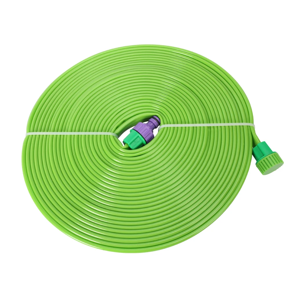 Low price per meter 3-channel reinforced pvc irrigation soaker pipe