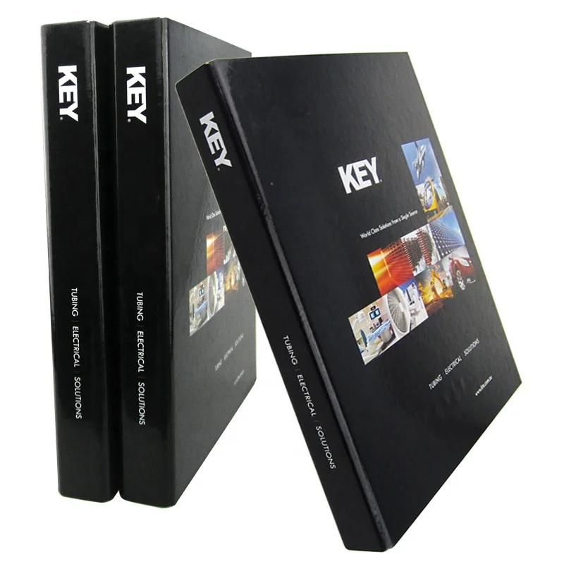 
Custom wholesale simple design A4 A5 8.5x11 inch hard cover 3 ring binder 