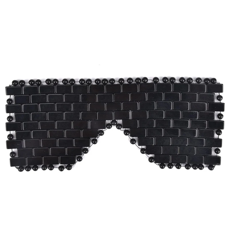 Natural Rose Quartz Facial Eye Mask Health massager spa products mini beauty green jade square eye mask stone eye mask