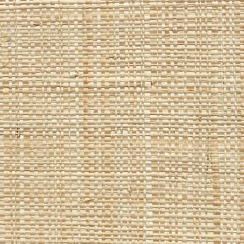 Eco-friendly 100% Natural Raffia Material Wallpaper Fabric for Clothing Home Decor Crafts Packaging Wall Ceiling