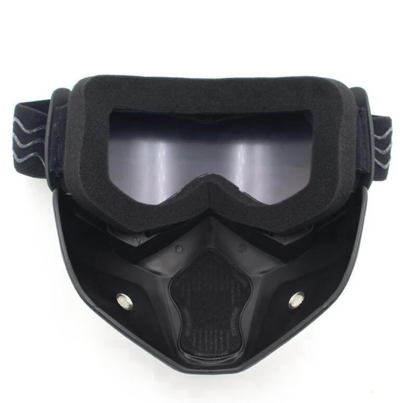 Tactical Cycling Full Face Anti-fog Mask Protective Paintball Mask with Mouth Filter Safety Goggle Hunting Gear
