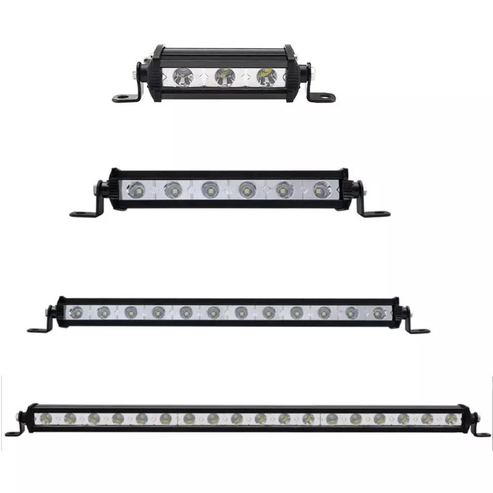 HAIZG  18W mini single row LED light bar spot/flood beam offroad led head lamp