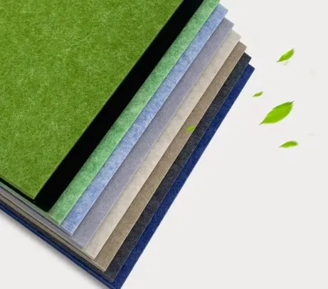 1.2*2.4m Acoustic panel sound insulation wall panels polyester fiber 100% Pet Felt Polyester Fiber Acoustic Panel