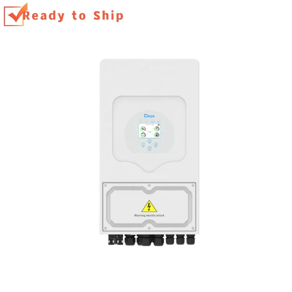 Deye Hybrid Solar String Inverter  SUN-6K-SG05LP1-EU 2 MPPT Hybrid Inverter for Solar Hybrid Solar System