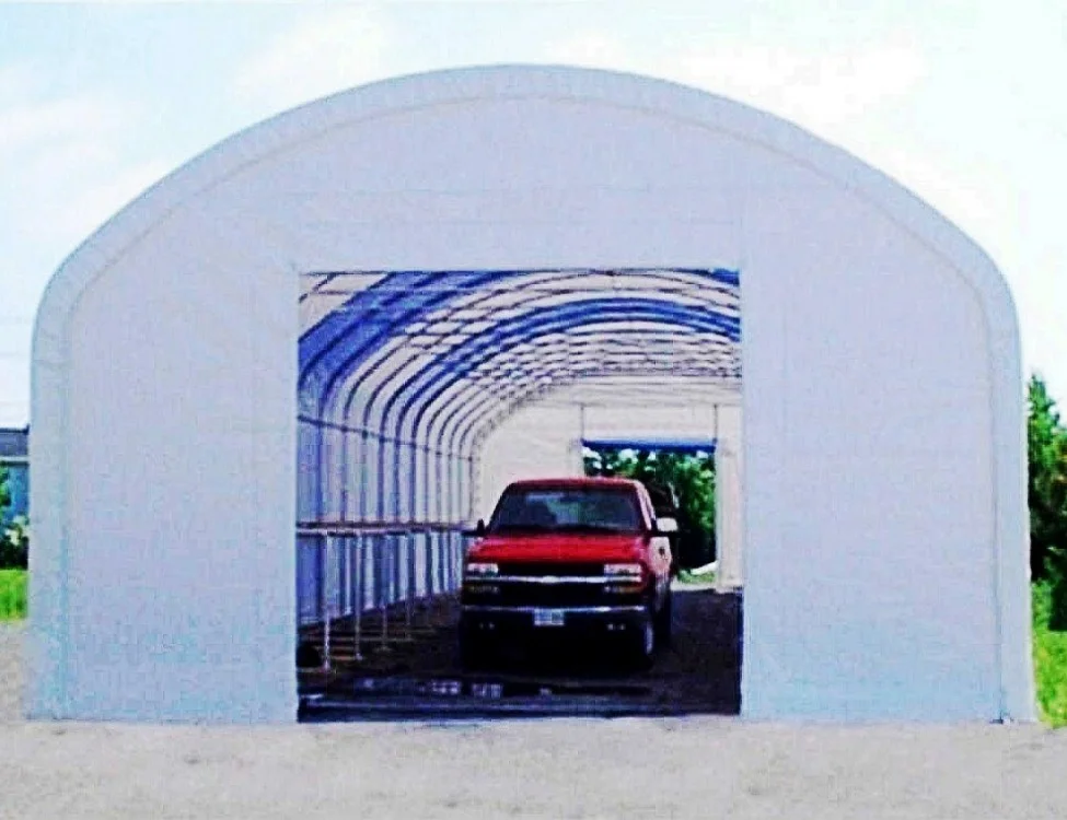 Fabric Building Structure Metal Frame Membrane Buildings