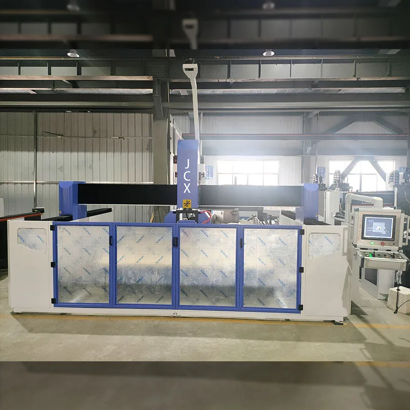 JCXstone Multifunctional granite slab cutting machine 5 Axis CNC Bridge Saw Stone Cutting Machine