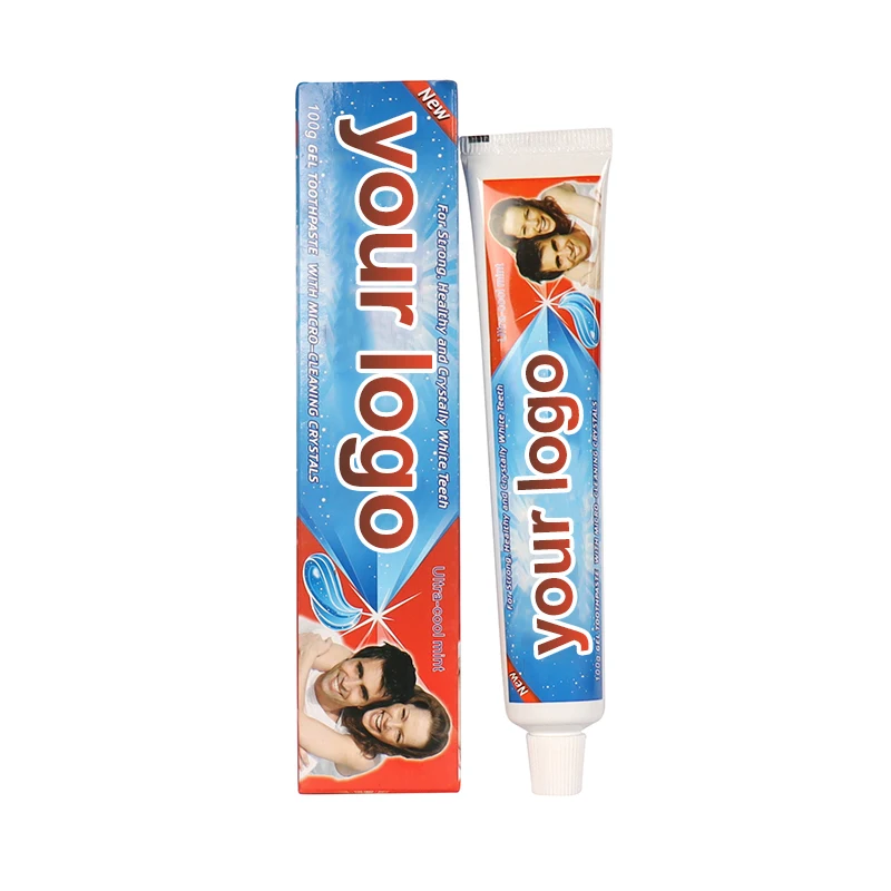 Free sample adult 100g anti-allergic toothpaste OEM/ODM