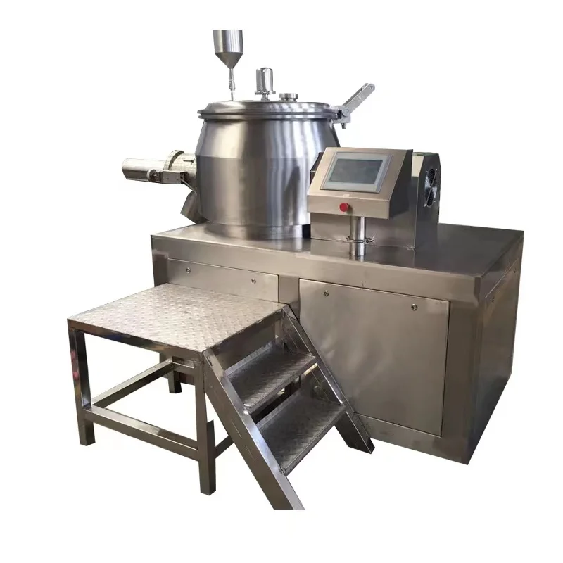 Micro super high speed rapid wet mixing granulator mixing wet type dry granulator machine for making granules