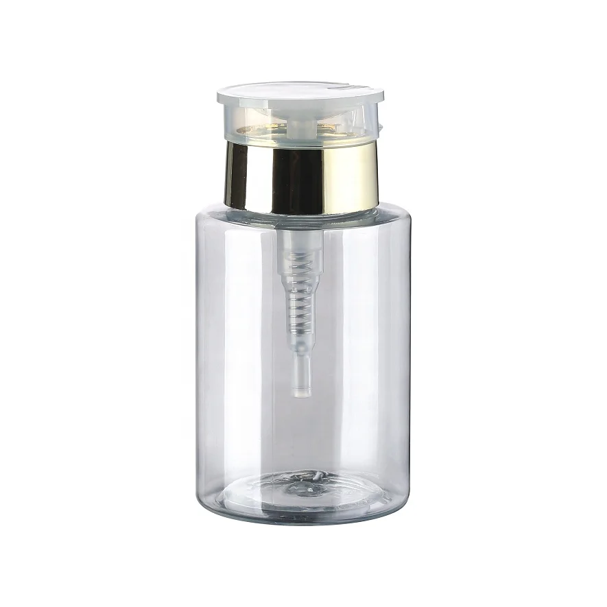 China high quality Factory Direct Wholesale PET Plastic Nail Bottle Customized Color Cleansing Oil Bottle Nail Polish Bottle