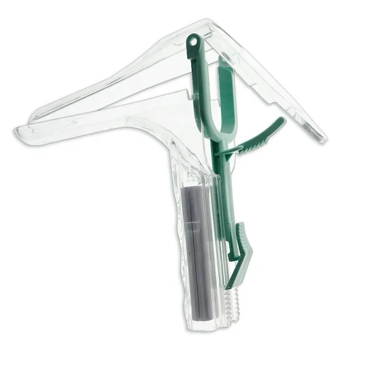 Sterile Plastic Disposable American Type Lit Vaginal Speculum with LED  light For Gynecological Examination