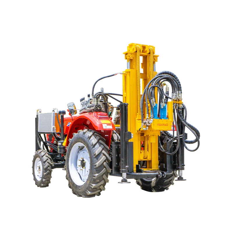 For sales rotary crawler tractors water well drilling machines soil layer drilling machines