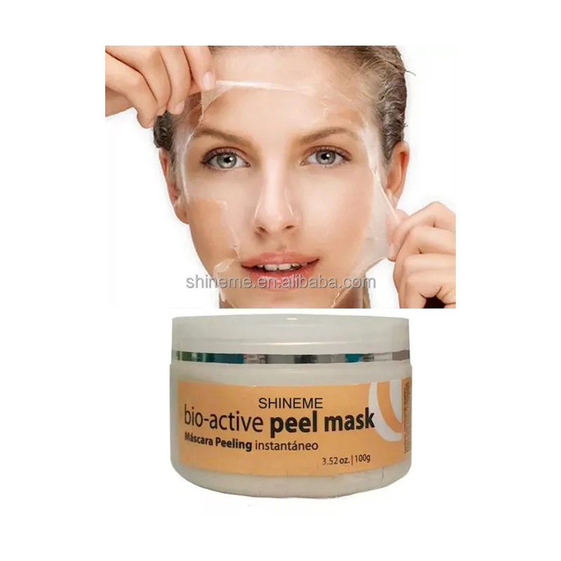 OEM Peeling Solution Deep Cleansing Skin Enzymatic and AHAS Peeling Instant Enzymatic Bio-active Peel Mask