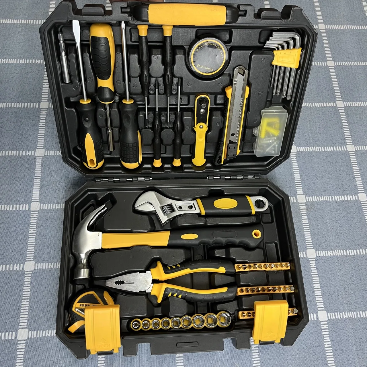 Household Tools Sets Factory hot sale  Hardware Tool box  Electrician Tool Kit