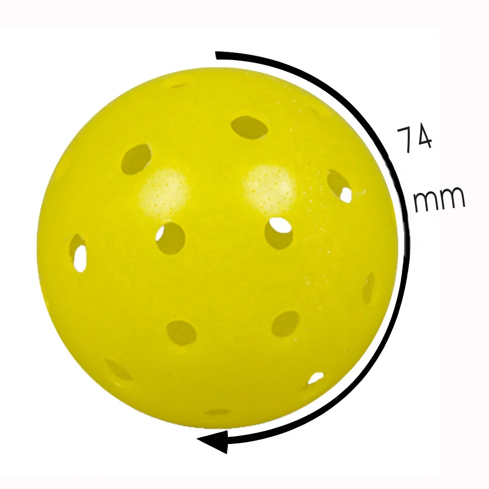 2021 Amazon top 10 supplier USAPA approved  one piece construction seamless hard fast-40 neon-green Pickleball balls