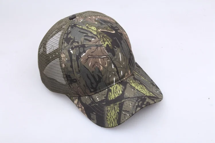 Factory Oem Fashion Customizable Camouflage Outdoor Sport Hats Multiple Styles Logo Choice Baseball Caps