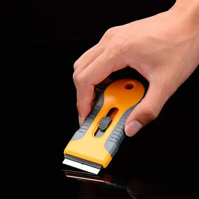 Hot Sale Industrial Vinyl Spatula Glue Cleaning Car Sticker Razor Scraper Tool