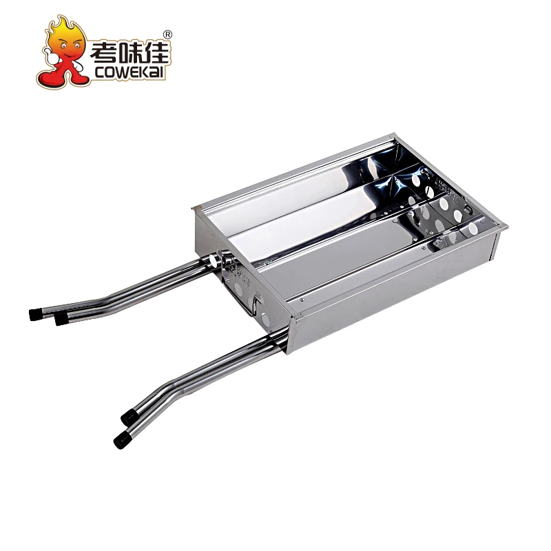 Korean Japanese Outdoor Portable Instant BBQ Stainless Steel Folding Charcoal Barbecue Grills