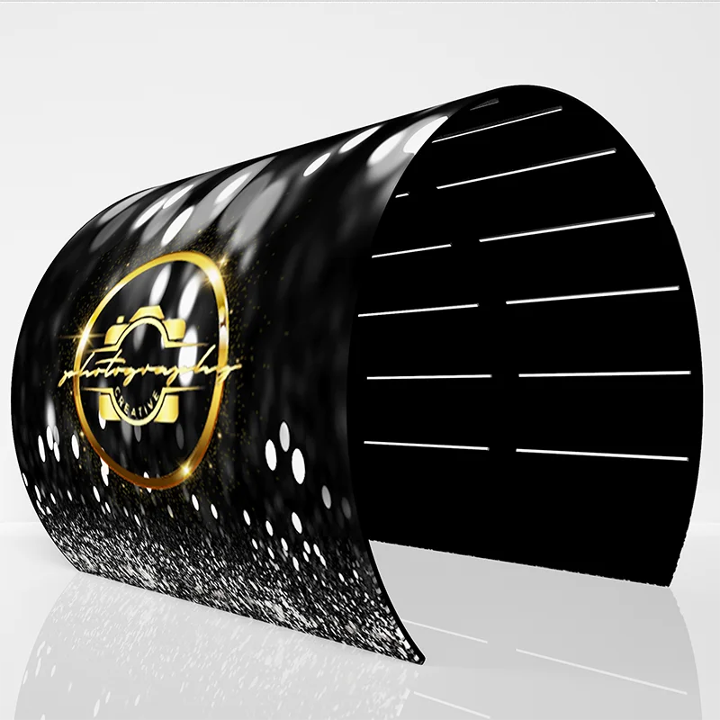 2024 camera background photography backdrops 360 photo booth enclosure half circle tunnel