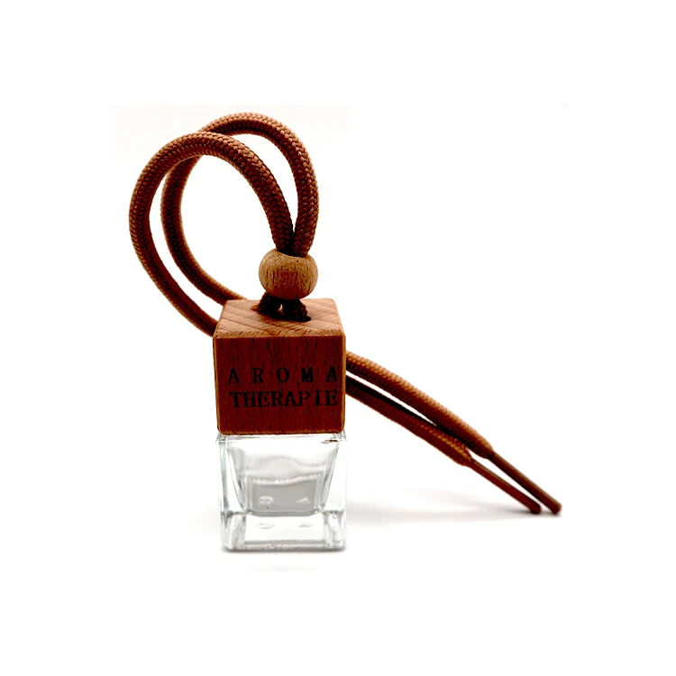 Hanging Car Perfume Bottles Empty Glass for