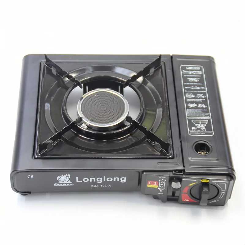High quality outdoor camping Butane gas stove Portable camping burner Camping stove card portable gas stove