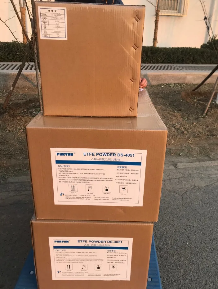 Fluoropolymer powder ETFE resin for Electrostatic spraying coating