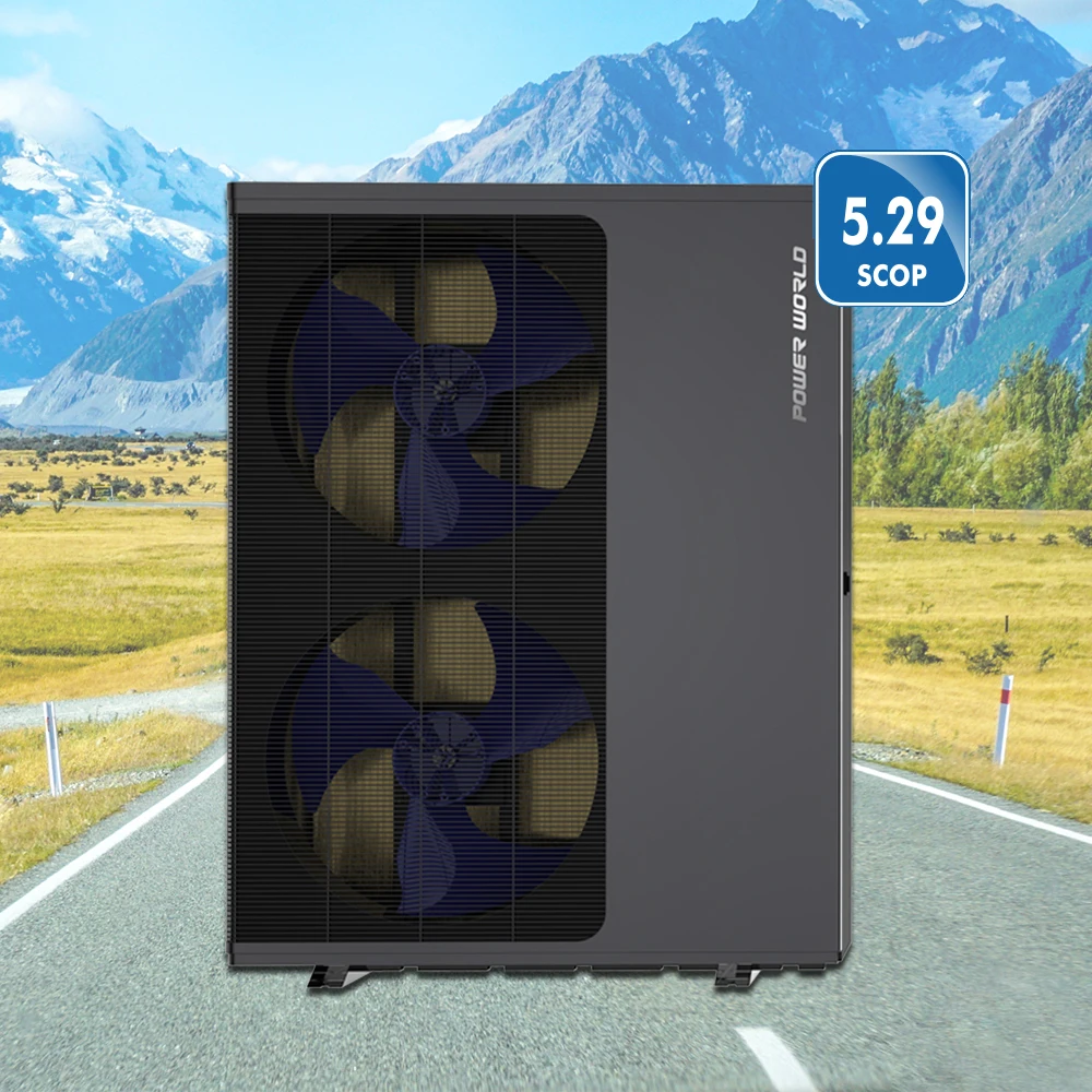 Erp A+++  R290 heat pump new energy wired controller air/water monoblock heat pumps r290