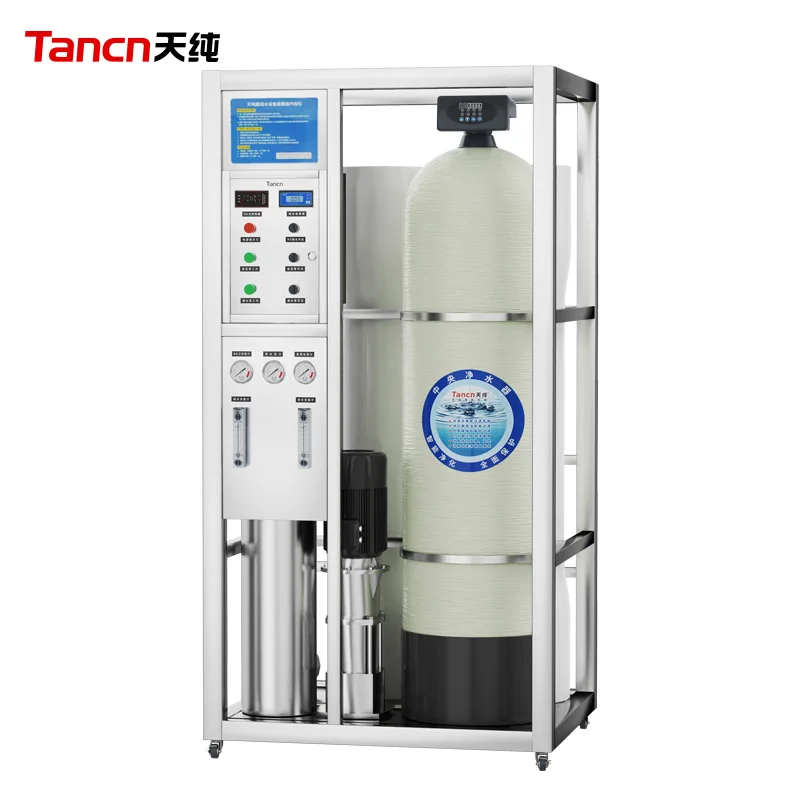 Factory water treatment equipment groundwater reverse osmosis RO filter purified water manufacturing machine