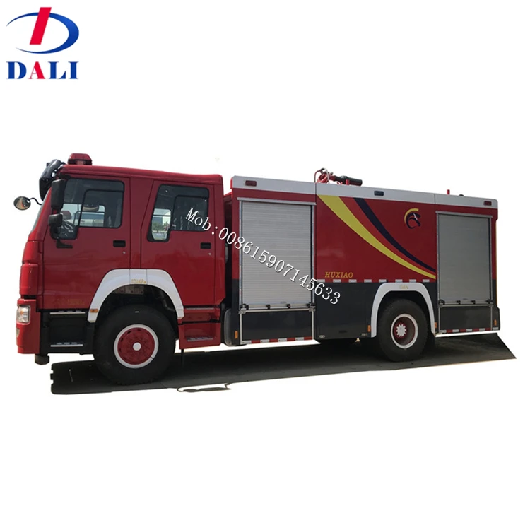  Пожарная и спасательная машина DLQ Euro 5 Dongfeng 4*2 пожарная на 6 колесах из пенопласта