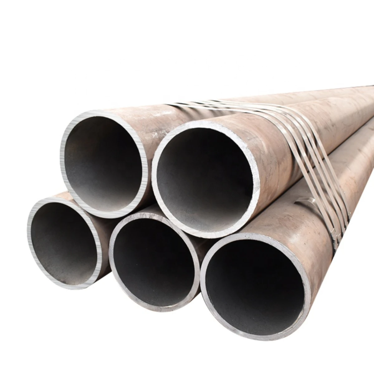 ASTM A53 Sch40 Erw Steel Welded Pipe Carbon / Mild Ms Black Shanghai Round within 7 Days 0.5 - 800 Mm Standard Seaworthy Package