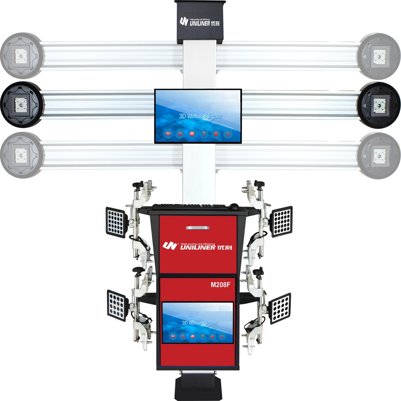 car aliment machine 3d wheel alignment machine aligner automotive workshop bodyshop tools car chassis measuring system  carrepai