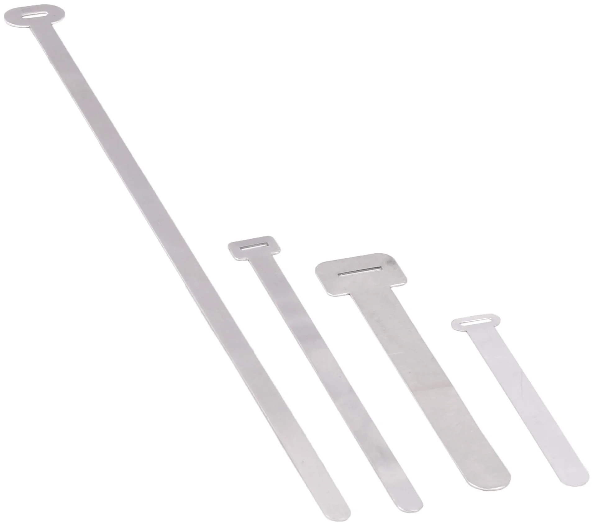 100x Top Quality Aluminium Metal Cable Ties Tie Zip Wrap: 85MM  125MM Long