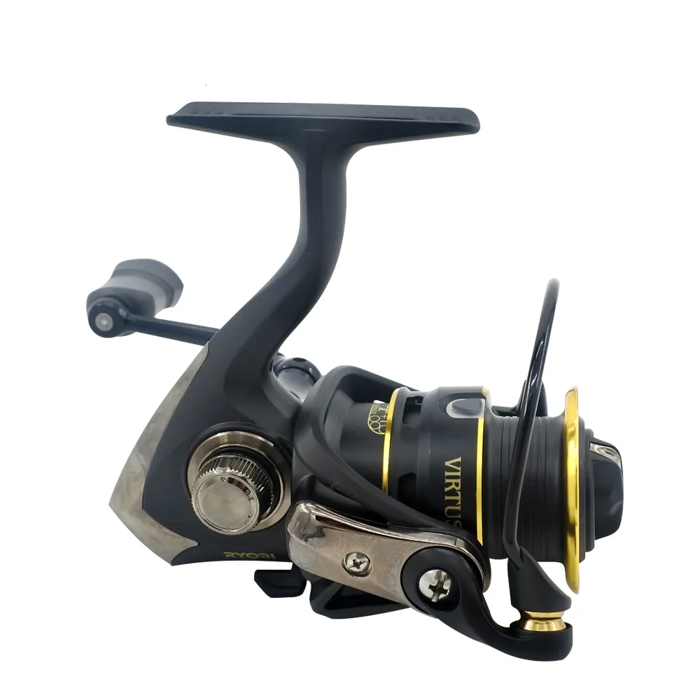 VIRTUS Aluminum Spool Foldable Handle Ryobi Fishing Reel