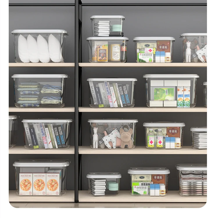 PP plastic Storage Box Container Home Organizer Box Laundry Basket Closet Toy Storage Box