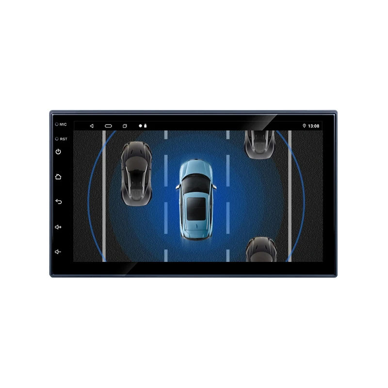 Universal 7' IPS touch screen HD Portable Car Monitor Wireless Carplay Android auto Display car DVD player