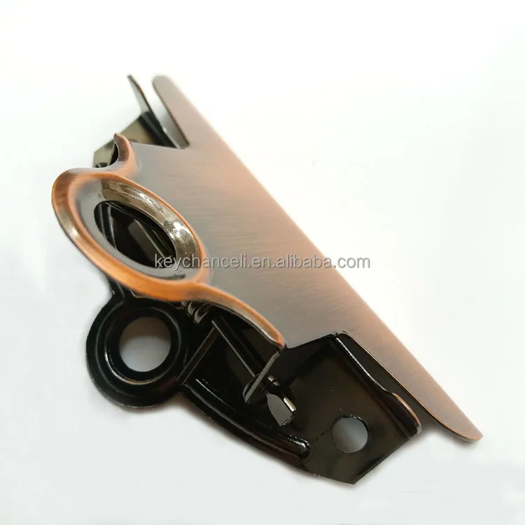 78mm best quality rack plating reddish antique bronze metal clipboard clip for wooden board