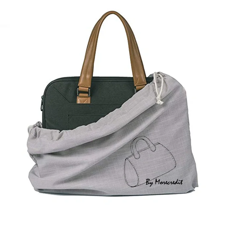 
Custom Yellow Flannel Dust Bag For Handbag 