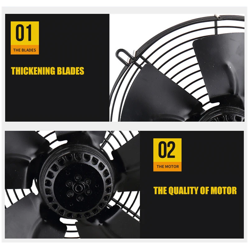 Hot sales High Quality Cooling Fan industrial ventilation bifurcated fan axial flow fan air extractor