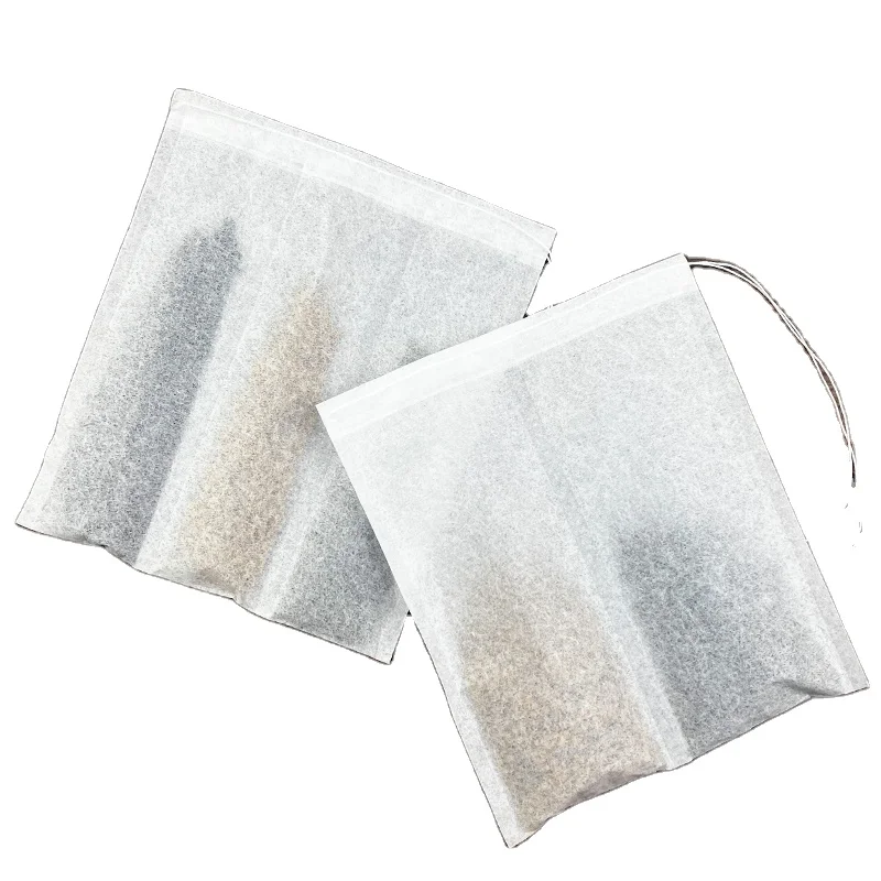 Disposable personalized ginger 1 oz white extra large tea filter green bags for loose tea