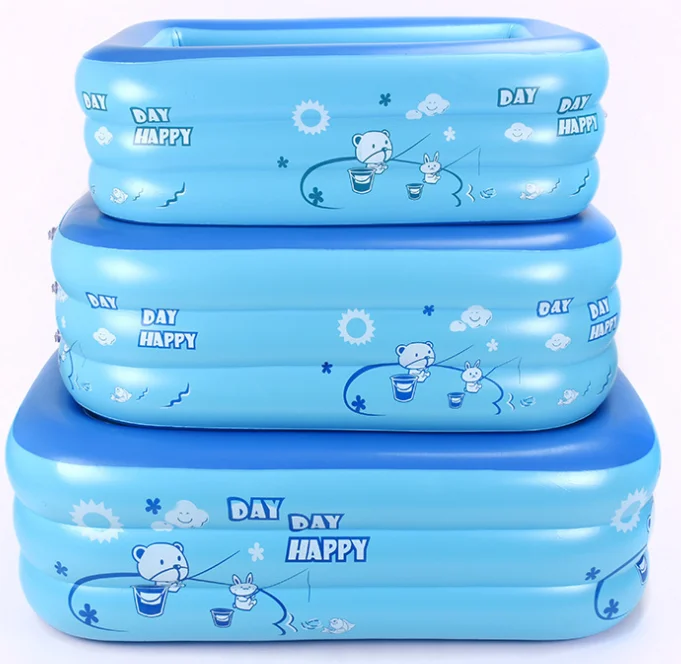 
Summer Hot Selling 1.2m Baby Swimming Pool Albercas PVC Water play Inflatable Swimming Pool 