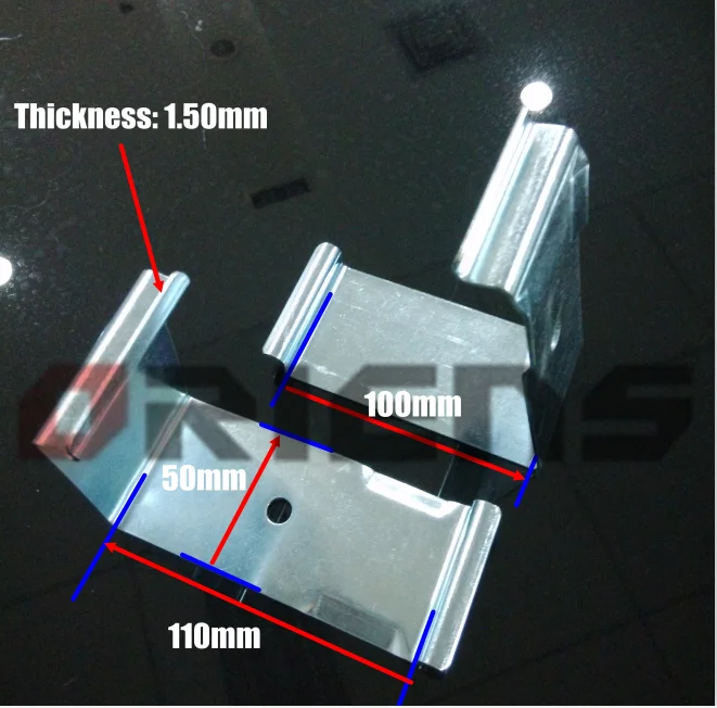 Metal crate clip sheet metal reusable plywood box clips metal snap spring steel crate clip