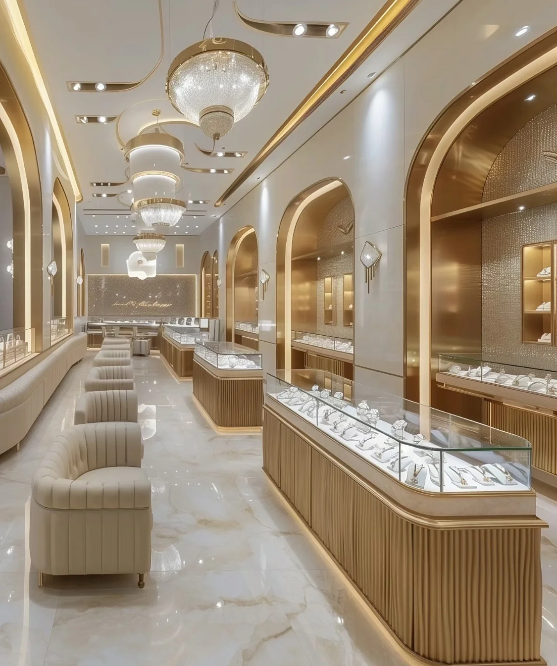 Высококачественные ювелирные изделия выставочный зал дизайнерские часы шкаф магазин мебель витрина весь украшения бесплатный дизайн