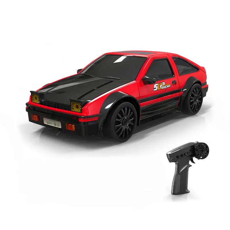 2,4 ГГц 4wd 1/24 весы электронный симулированный Радиоуправляемый трюк Гоночные Игрушки Автомобили небольшой пульт дистанционного управления быстрый дрейф автомобиль для мальчиков