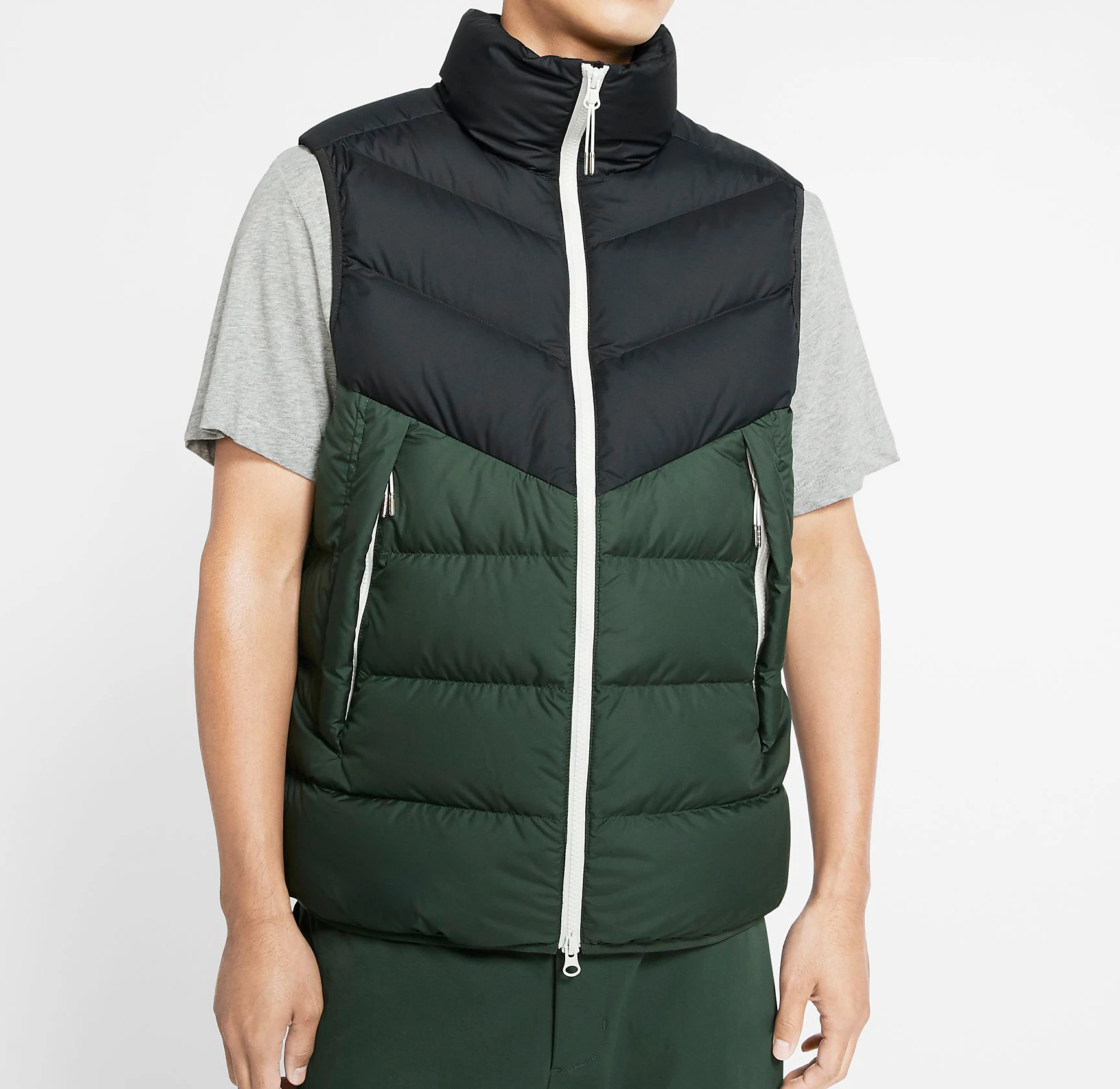 Customized Winter Boutique Men Outdoor Warm Puffer Vest jacket