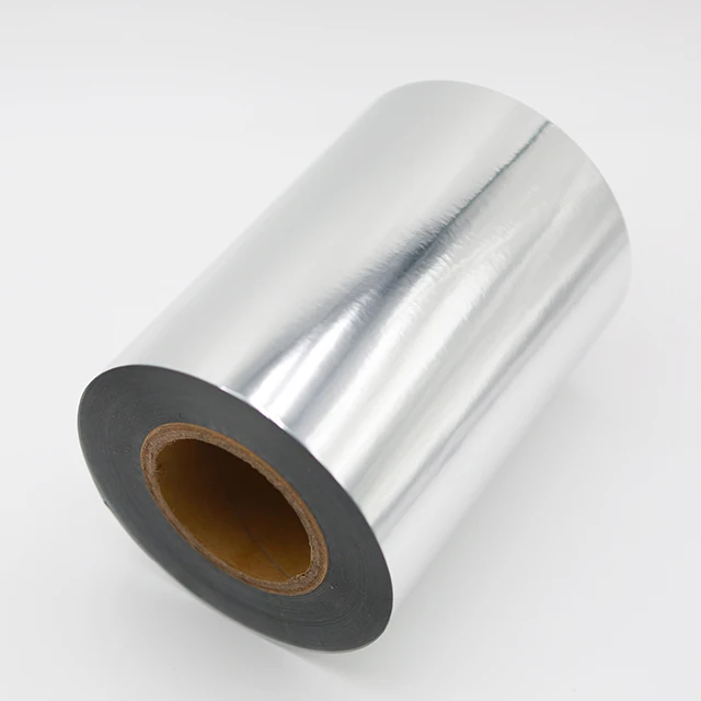 Factory price Customized Silver  Label PET Film Silver PET Sticker