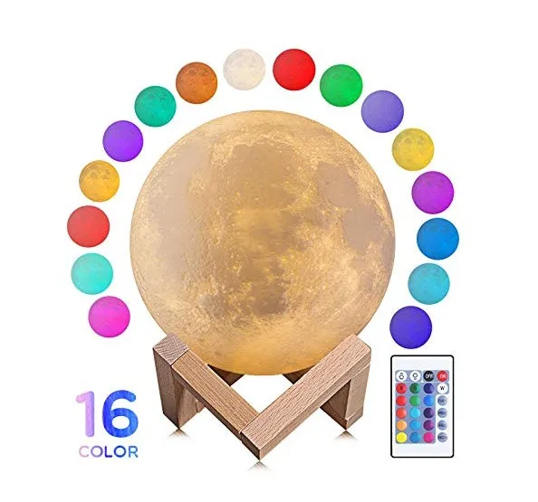 3d Printing Moon Light Magnetic Suspension Wireless Moon Lamp