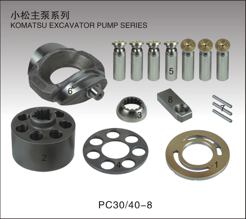 Excavator PC210-7K Hydraulic Pump Regulator HPV95 HPV132 HPV140 HPV165 HPV Piston Pump Spare Parts