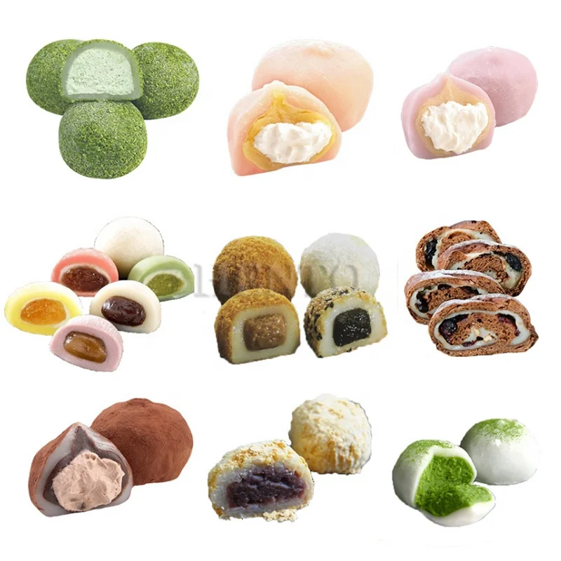 Simple Operation Mochi Ice Cream Maker Machine / Automatic Mochi Dough Steamer / Squishy Mochi Production Line