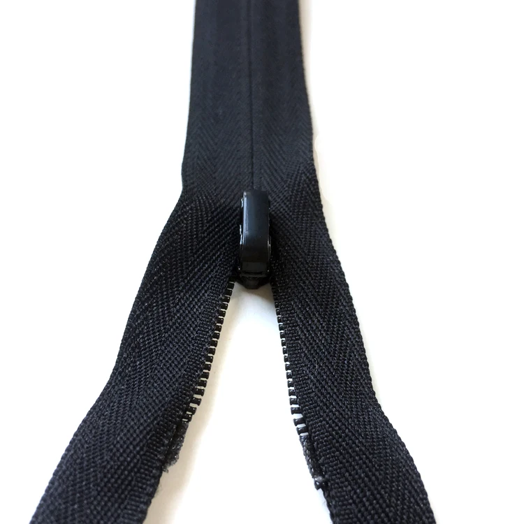 Прозрачная пластиковая верхняя крышка JY 3 #4 #5 # нейлоновая молния с металлическим слайдером