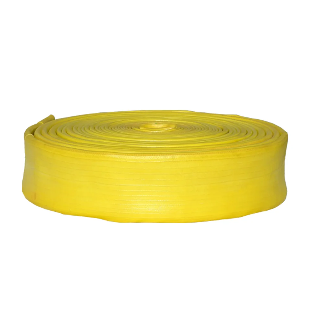 High pressure agricultural irrigation expandable PVC layflat discharge hose water pump lay flat pipe hose