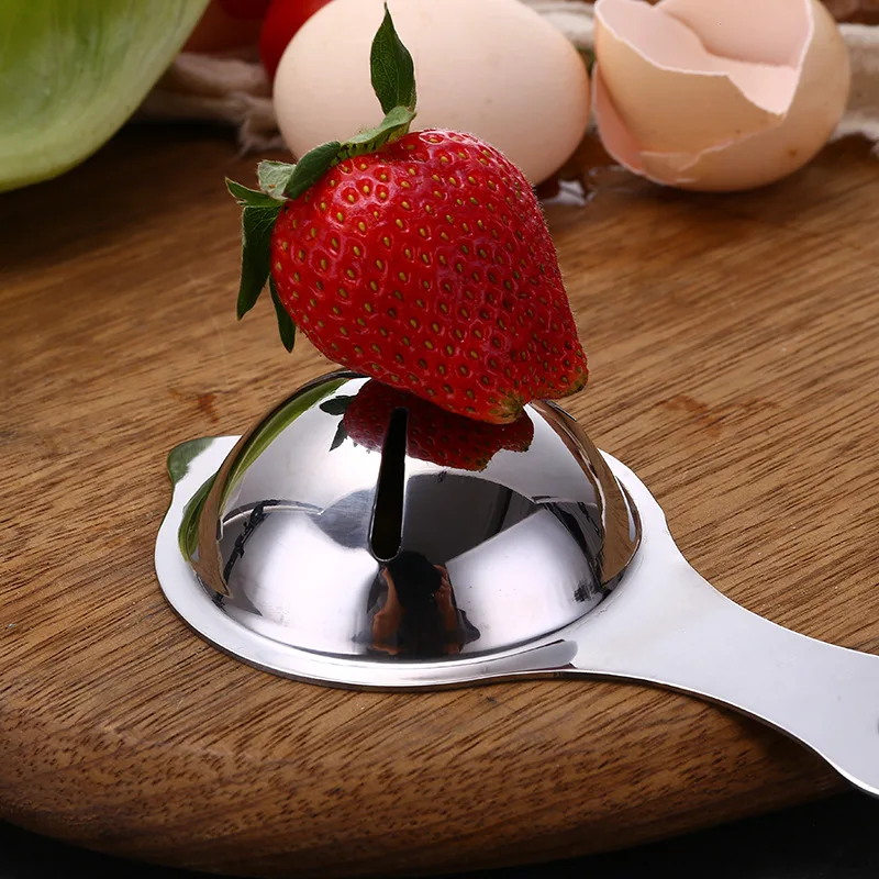 Kitchen Accessories Egg White Separator 304 Stainless Steel Eggs Yolk Filter Gadgets Egg Spoon Divider